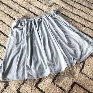 Gorgeous baby blue Brandy Melville skater skirt